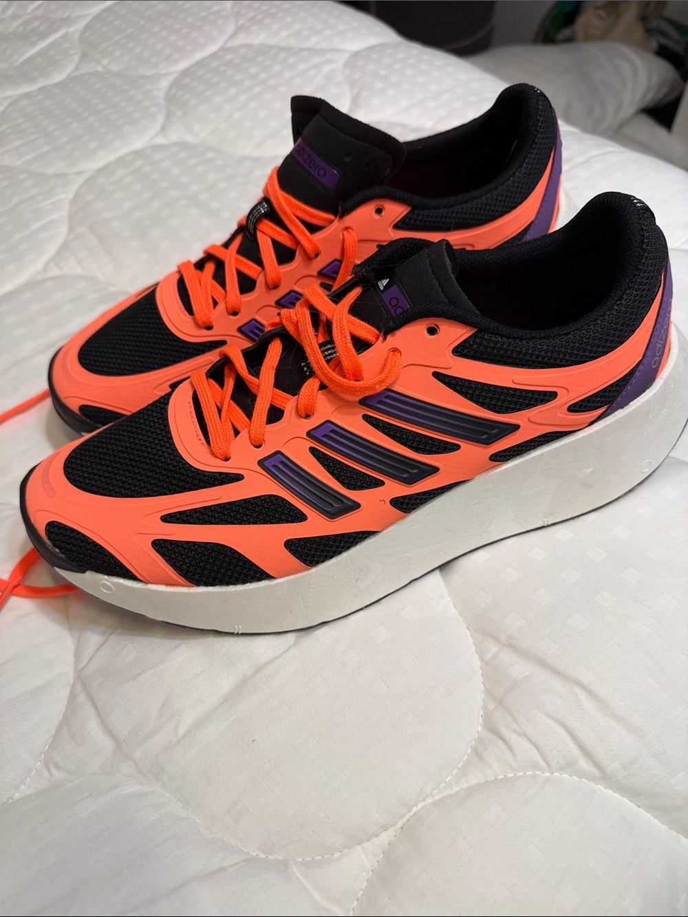 Adidas Adizero Black/Coral/Purple
